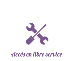 Accès en libre service