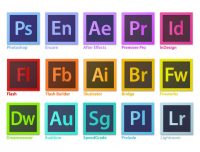 Adobe Creative Suite Family Software Logo Vector